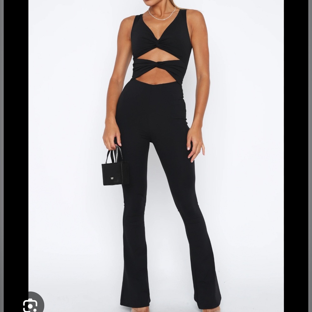 NWT NEVER WORN White Fox jumpsuit
